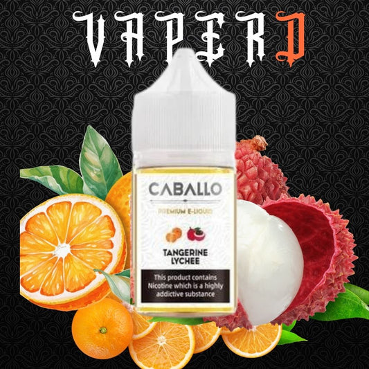 Caballo - Tangerine Lychee ( Quýt Vải ) Salt Nic