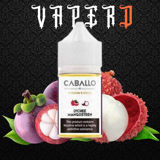 Caballo - Lychee Mangosteen ( Măng Cụt Vải ) Salt Nic