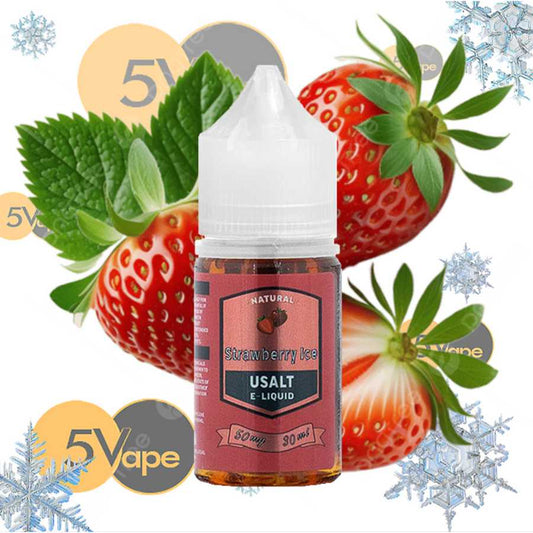 Usalt Premium Salt Dâu Tây Lạnh Strawberry ICE